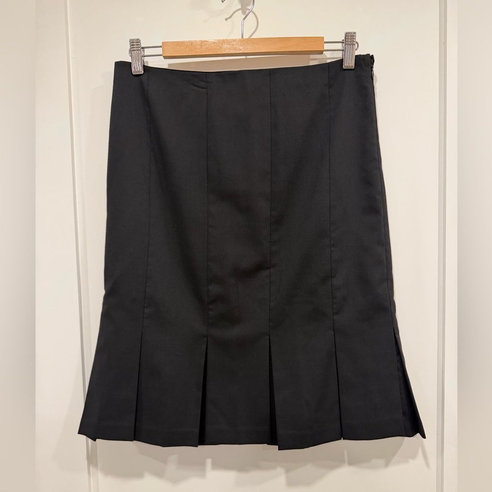 Y2K/Vintage Elegant Black A-Line Skirt, GAP